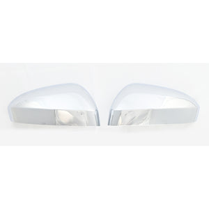 Trim Illusion - No Turn Signal Chrome Replacement Mirror Cover 21-23 Nissan Rogue 2 PCS