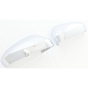Trim Illusion - No Turn Signal Chrome Replacement Mirror Cover 21-23 Nissan Rogue 2 PCS