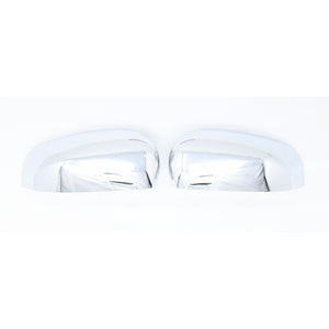 Trim Illusion - Top Chrome Replacement Mirror Cover 14-23 Jeep Cherokee, 17-23 Jeep Compass 2 PCS