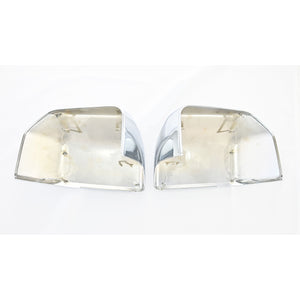 Trim Illusion - Top Chrome Replacement Mirror Cover 15-20 Ford F-150 2 PCS