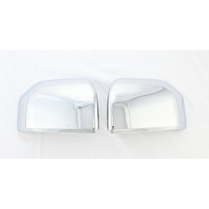 Trim Illusion - Top Chrome Replacement Mirror Cover 15-20 Ford F-150 2 PCS
