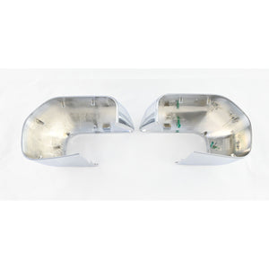 Trim Illusion - No Turn Signal Top Chrome Replacement Mirror Cover 21-24 Ford Bronco Sport, 22-24 Ford Maverick 2 PCS