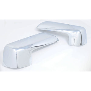 Trim Illusion - Top Chrome Replacement Mirror Cover 19-24 Chevrolet Silverado 1500, 19-24 GMC Sierra 1500 2 PCS