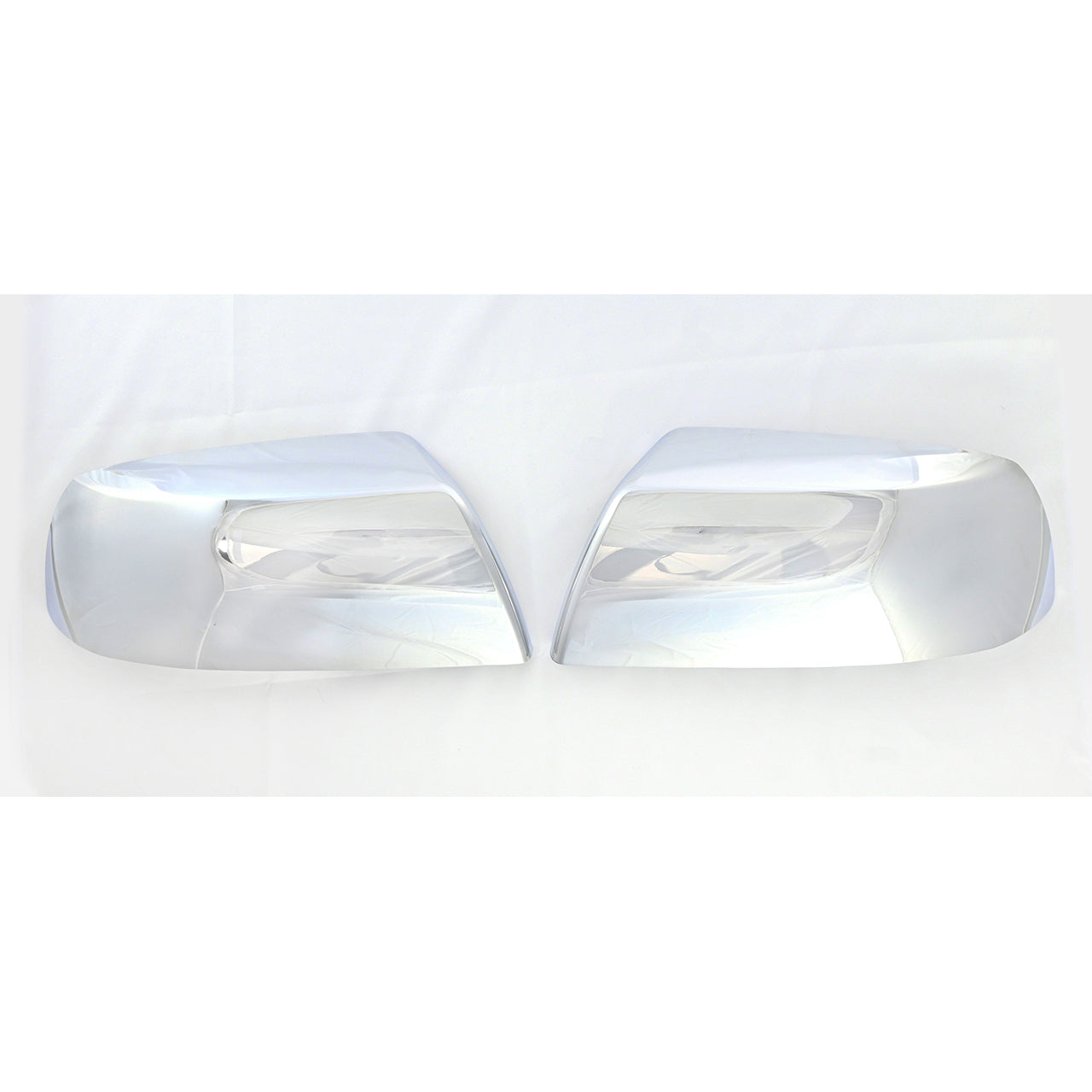 Trim Illusion - Top Chrome Replacement Mirror Cover 07-20 Toyota Sequoia, 07-21 Toyota Tundra 2 PCS