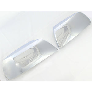 Trim Illusion - Top Chrome Replacement Mirror Cover 07-20 Toyota Sequoia, 07-21 Toyota Tundra 2 PCS