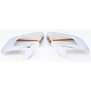 Trim Illusion -  With Turn Signal Top Chrome Tape-on Mirror Cover 21-24 Ford F-150 With or W/O Camera 2 PCS