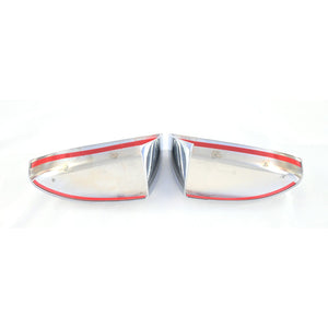Trim Illusion - W/ or W/O Turn Signal Chrome Tape-on Mirror Cover 22-23 Nissan Pathfinder 2 PCS