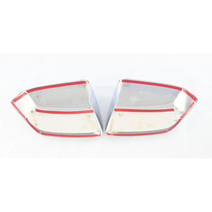 Trim Illusion - W/ or W/O Turn Signal Top Chrome Tape-on Mirror Cover 21-24 Chevrolet Suburban/Tahoe, 21-24 GMC Yukon/Yukon XL, 21-24 Cadillac Escalade 2 PCS
