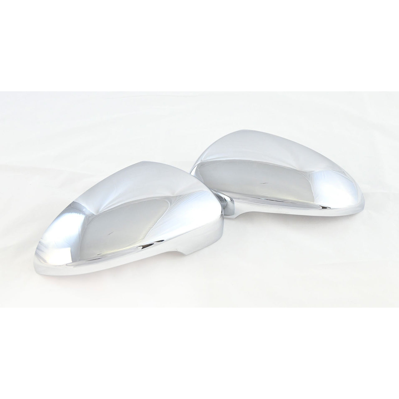 Trim Illusion -  With Turn Signal Top Chrome Tape-on Mirror Cover 16-20 Hyundai Tucson 2 PCS
