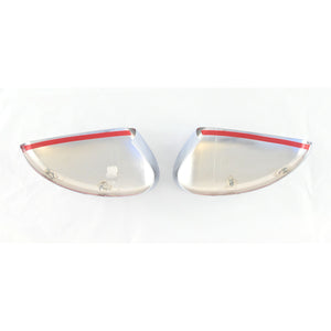Trim Illusion - No Turn Signal Top Chrome Tape-on Mirror Cover 20-24 Ford Escape 2 PCS