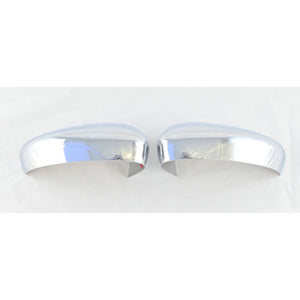 Trim Illusion - No Turn Signal Top Chrome Tape-on Mirror Cover 20-24 Ford Escape 2 PCS
