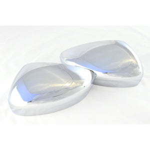Trim Illusion - No Turn Signal Top Chrome Tape-on Mirror Cover 20-24 Ford Escape 2 PCS