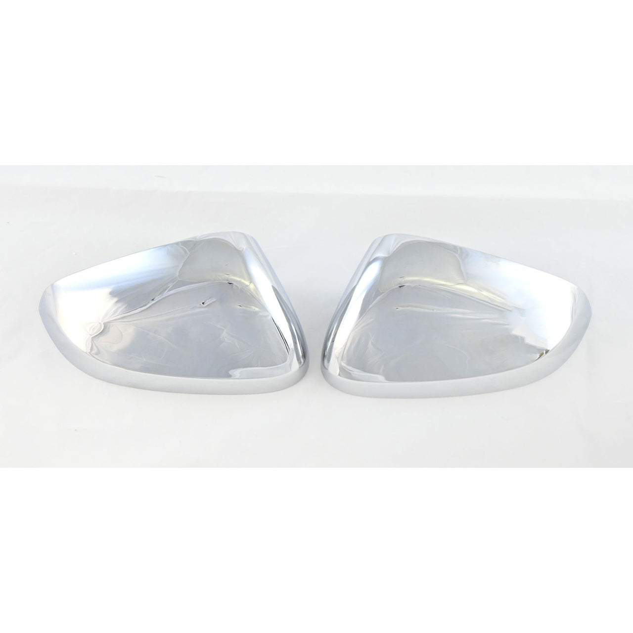 Trim Illusion - No Turn Signal Top Chrome Tape-on Mirror Cover 21-24 Chevrolet Trailblazer 2 PCS