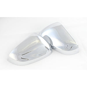 Trim Illusion - No Turn Signal Top Chrome Tape-on Mirror Cover 21-24 Chevrolet Trailblazer 2 PCS