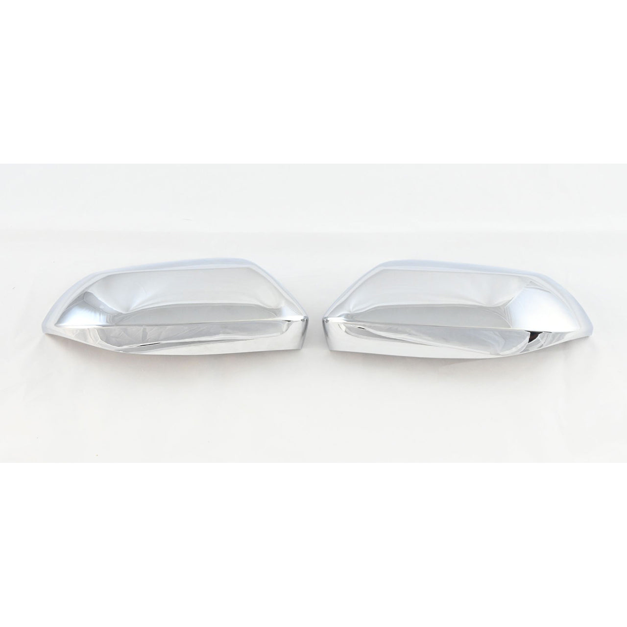Trim Illusion - Top Chrome Tape-on Mirror Cover 18-23 Toyota Corolla Does not fit Hybrid 2 PCS
