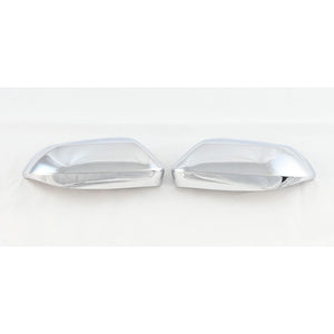 Trim Illusion - Top Chrome Tape-on Mirror Cover 18-23 Toyota Corolla Does not fit Hybrid 2 PCS
