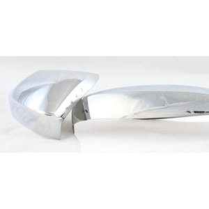 Trim Illusion - Top Chrome Tape-on Mirror Cover 18-23 Toyota Corolla Does not fit Hybrid 2 PCS