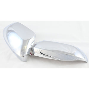 Trim Illusion - Top Chrome Tape-on Mirror Cover 18-23 Toyota Corolla Does not fit Hybrid 2 PCS