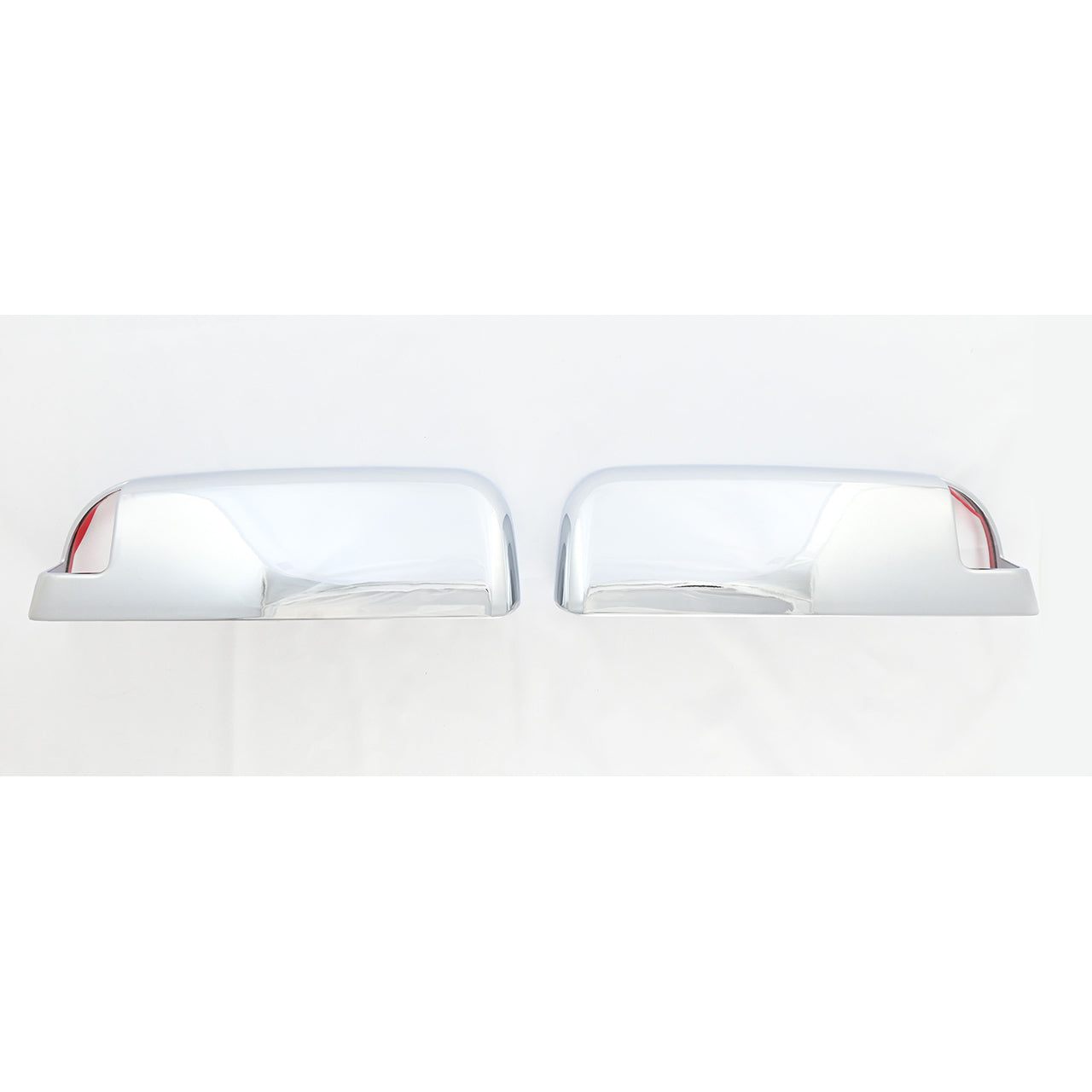 Trim Illusion - With Turn Signal Top Chrome Tape-on Mirror Cover 2010 Dodge Ram 2500/Ram 3500, 11-22 Ram 2500/3500 Non-Tow Style 2 PCS