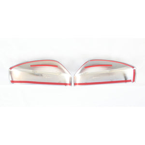 Trim Illusion - Top Chrome Tape-on Mirror Cover 17-24 Mazda CX-5, 16-23 Mazda CX-9 2 PCS
