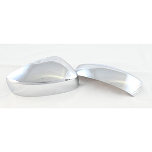 Trim Illusion - Top Chrome Tape-on Mirror Cover 17-24 Mazda CX-5, 16-23 Mazda CX-9 2 PCS