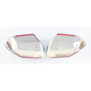 Trim Illusion - With Turn Signal Chrome Tape-on Mirror Cover 22-24 Toyota Tundra, 23-24 Toyota Sequoia 2 PCS