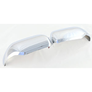 Trim Illusion - With Turn Signal Chrome Tape-on Mirror Cover 22-24 Toyota Tundra, 23-24 Toyota Sequoia 2 PCS