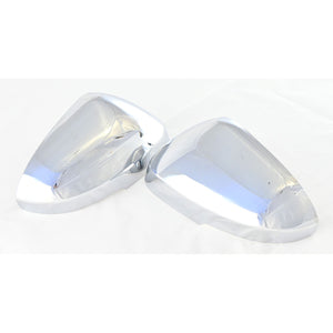 Trim Illusion - With Turn Signal Top Chrome Tape-on Mirror Cover 21-22 Nissan Rogue, 22-23 Mitsubishi Outlander/Outlander PHEV 2 PCS