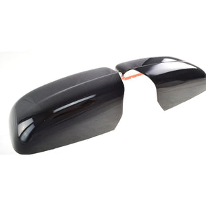 Trim Illusion - No Turn Signal Full Gloss Black Tape-on Mirror Cover 09-10 Dodge Ram 1500, 11-18 Ram 1500, 19-22 Ram 1500 Classic 2 PCS