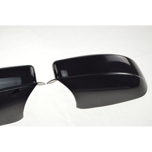 Trim Illusion - No Turn Signal Full Gloss Black Tape-on Mirror Cover 11-14 Chrysler 200, 11-22 Chrysler 300, 11-23 Dodge Charger 2 PCS