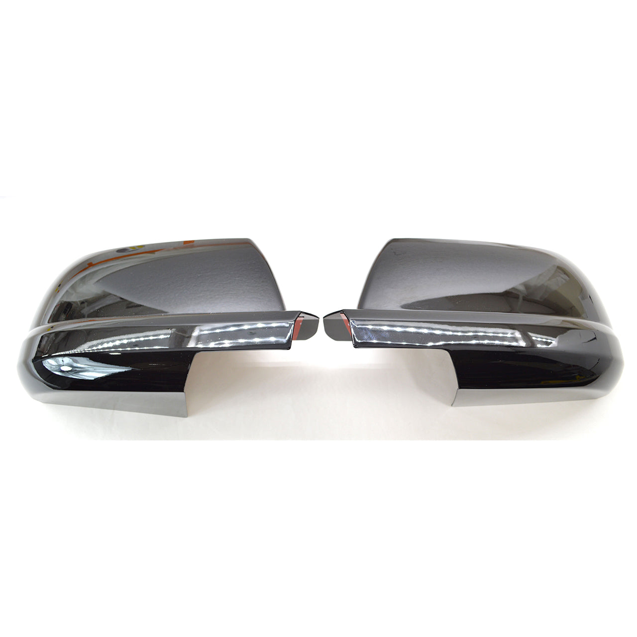 Trim Illusion -  Full Gloss Black Tape-on Mirror Cover 07-21 Toyota Sequoia/Tundra 2 PCS