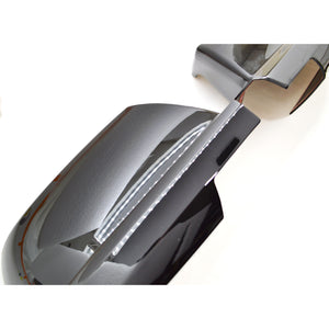 Trim Illusion -  Full Gloss Black Tape-on Mirror Cover 07-21 Toyota Sequoia/Tundra 2 PCS