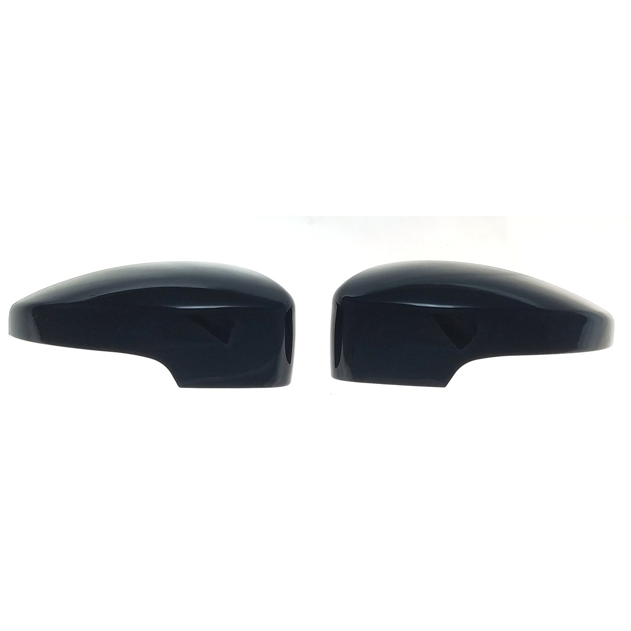 Trim Illusion - With Turn Signal Top Gloss Black Tape-on Mirror Cover 12-18 Ford Focus, 13-16 Ford Escape, 13-18 Ford C-Max 2 PCS