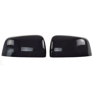 Trim Illusion - Top Gloss Black Tape-on Mirror Cover 11-21 Jeep Grand Cherokee, 2022 Jeep Grand Cherokee WK, 11-24 Dodge Durango 2 PCS