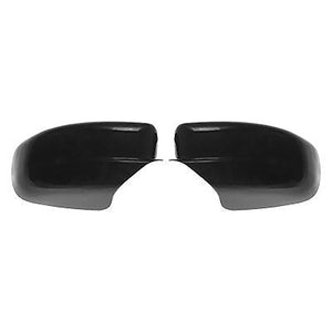 Trim Illusion -  No Turn Signal Full Gloss Black Tape-on Mirror Cover 14-16 Dodge Dart 2 PCS
