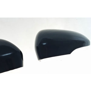 Trim Illusion - With Turn Signal Top Gloss Black Tape-on Mirror Cover 13-20 Ford Fusion 2 PCS