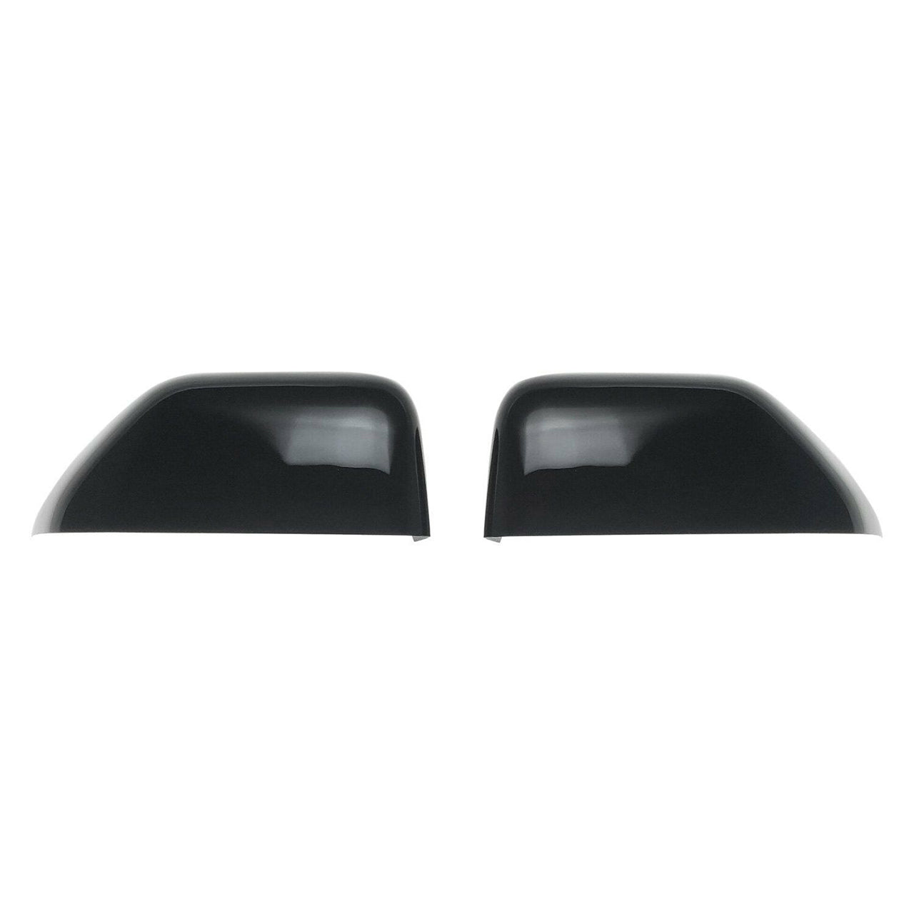Trim Illusion - Top Gloss Black Tape-on Mirror Cover 17-24 Ford F-250 Super Duty/F-350 Super Duty 2 PCS