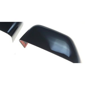 Trim Illusion - Top Gloss Black Tape-on Mirror Cover 17-24 Ford F-250 Super Duty/F-350 Super Duty 2 PCS