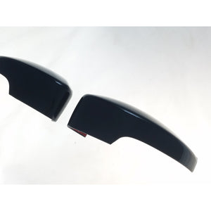 Trim Illusion -  With Turn Signal Top Gloss Black Tape-on Mirror Cover 17-19 Ford Escape 2 PCS