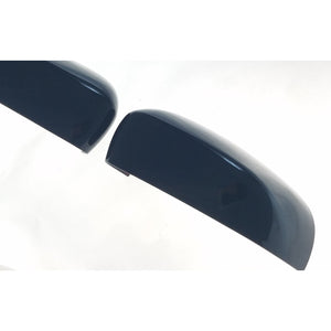 Trim Illusion - No Turn Signal Top Gloss Black Tape-on Mirror Cover 17-19 Ford Escape 2 PCS