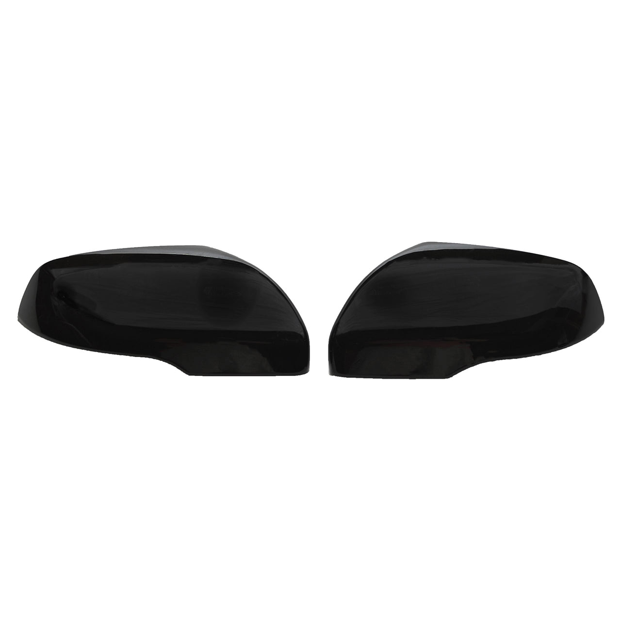Trim Illusion - With Turn Signal Top Gloss Black Tape-on Mirror Cover 15-24 Ford Edge 2 PCS