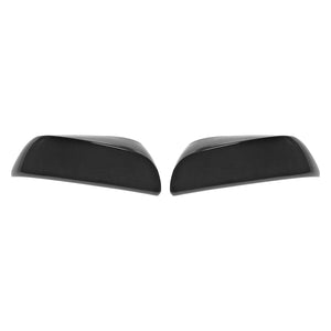 Trim Illusion -  No Turn Signal Top Gloss Black Tape-on Mirror Cover 16-23 Toyota Tacoma, 19-23 Toyota RAV4, 22-23 Toyota Corolla Cross 2 PCS