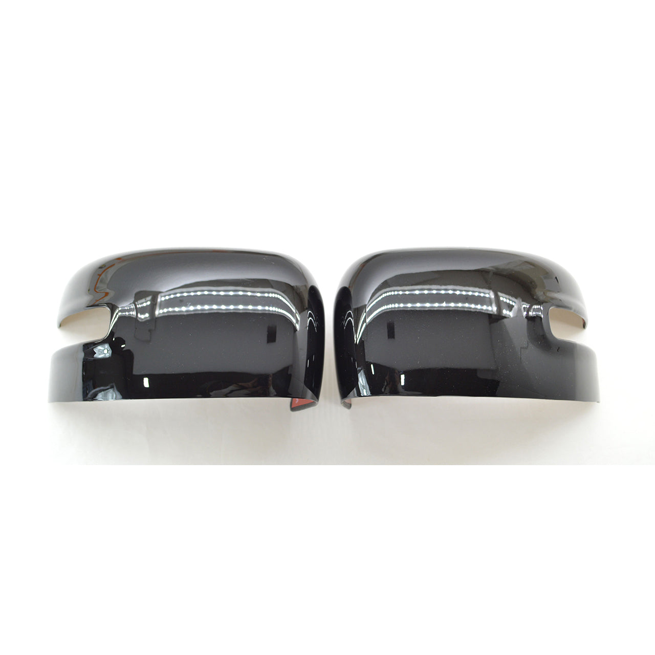 Trim Illusion -  With Turn Signal Full Gloss Black Tape-on Mirror Cover 15-23 Jeep Renegade 2 PCS