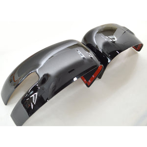 Trim Illusion -  With Turn Signal Full Gloss Black Tape-on Mirror Cover 15-23 Jeep Renegade 2 PCS