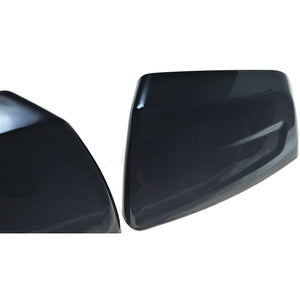 Trim Illusion - Top Gloss Black Tape-on Mirror Cover 17-19 GMC Acadia 2 PCS