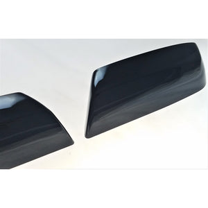 Trim Illusion - Top Gloss Black Replacement Mirror Cover 14-18 Chevrolet Silverado 1500, 14-18 GMC Sierra 1500 2 PCS