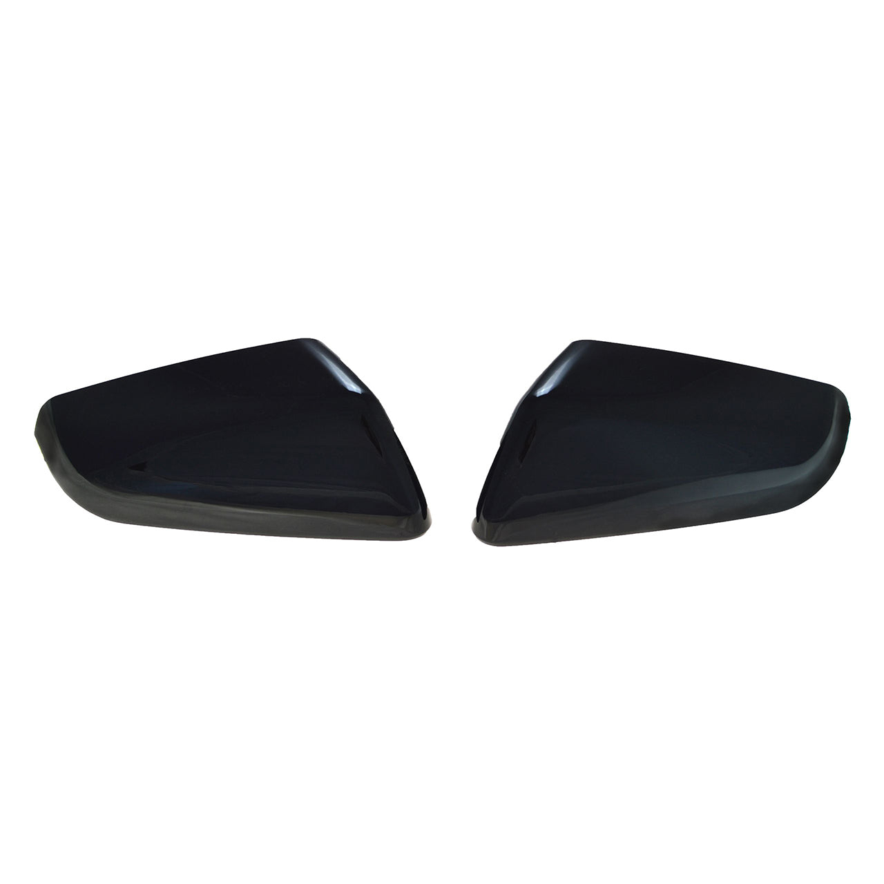 Trim Illusion - Top Gloss Black Tape-on Mirror Cover 18-24 Chevrolet Equinox, 18-24 GMC Terrain 2 PCS