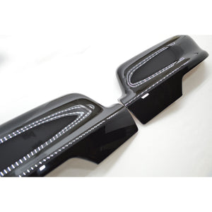 Trim Illusion - With Turn Signal Top Gloss Black Tape-on Mirror Cover 19-23 Ram 1500 2 PCS