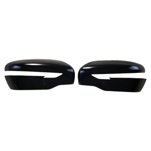 Trim Illusion - With Turn Signal Top Gloss Black Tape-on Mirror Cover 14-20 Nissan Rogue, 15-23 Nissan Murano, 15-17 Nissan Juke, 17-20 Nissan Pathfinder, 17-22 Nissan Rogue Sport 2 PC