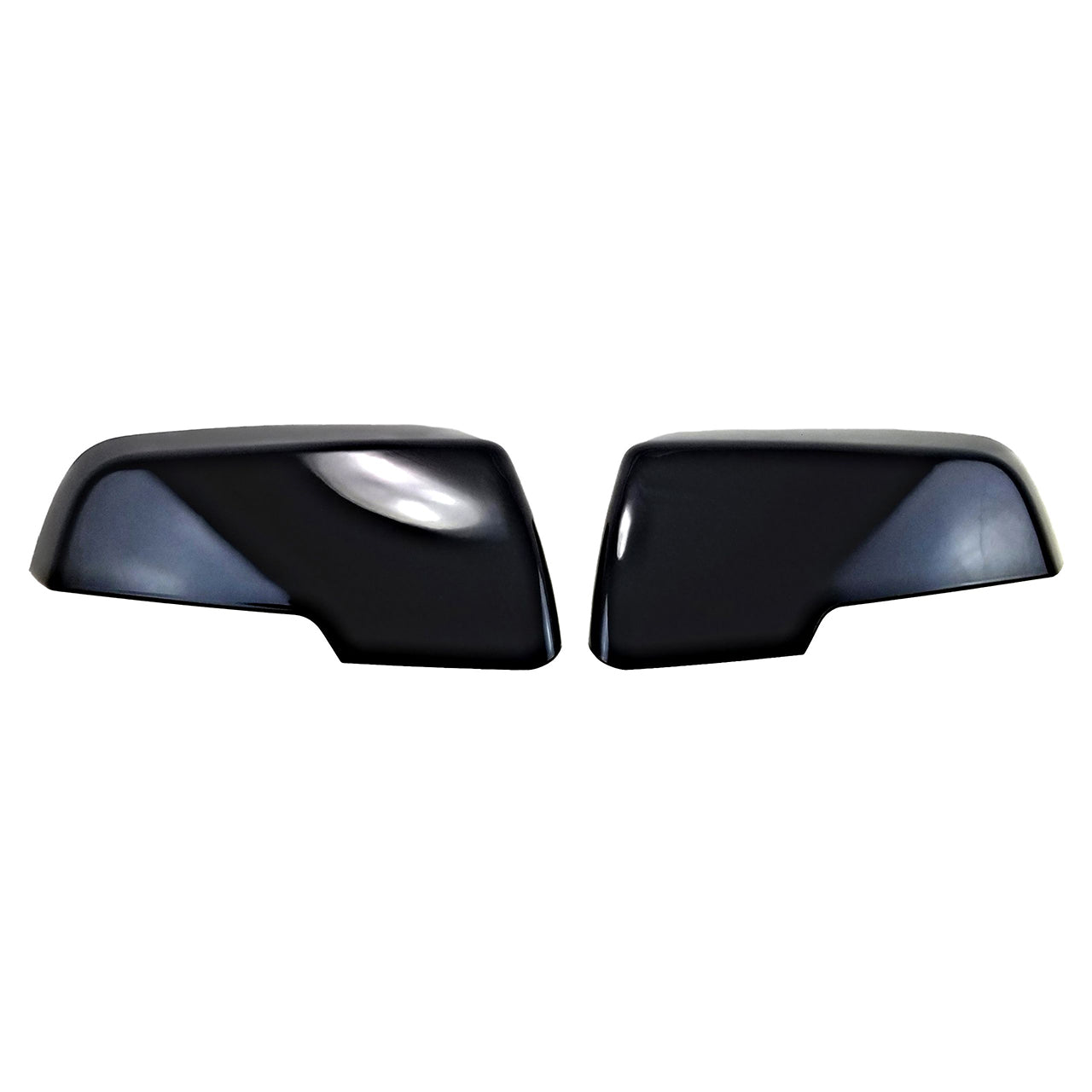 Trim Illusion - W/ or W/O Turn Signal Gloss Black Tape-on Mirror Cover 18-23 Chevrolet Traverse, 20-23 GMC Acadia 2 PCS